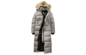 Canada Goose Куртка пуховая Mystique Series зимняя женская лайм серый