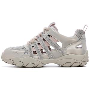 DAPHNE Дышащие женские низкие кеды с перфорацией розового цвета, цвет Hollow Pink