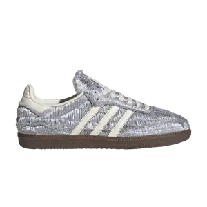 Кроссовки Caroline Hu x Wmns Samba OG 'Satin Pack - Silver Metallic', серебряный