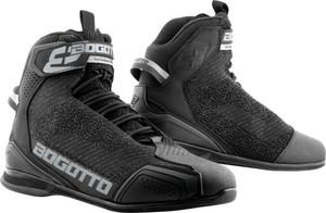 Перфорированные мотоциклетные туфли Bogotto tokyo, Black