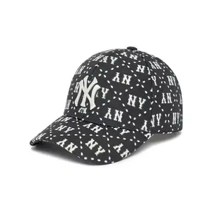 MLB Хлопковая бейсболка унисекс черная, Black