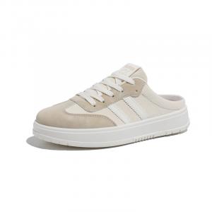 QIQUDUCK Закрытые тапочки женские Q-HWDHL706 хаки, цвет Q-HWDHL706 Khaki