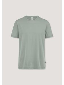 Hessnatur Футболка матово-зеленого цвета