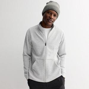 Мужская куртка с текстурными полосками на молнии Flx, Flint Gray Heather