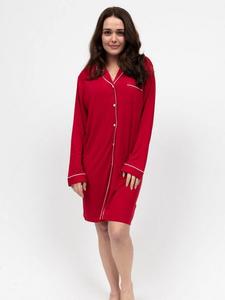 Ночная рубашка с контрастной отделкой Jersey Cyberjammies, Red