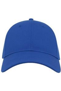 Бейсбольная кепка из изогнутого твила Atlantis, синий
