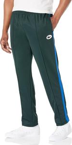 Мужские полуприталенные спортивные брюки Lacoste с отделкой из тесьмы на штанинах, Sinople