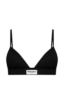 Бралетт в винтажном стиле с треугольными чашечками Dsquared2, черный