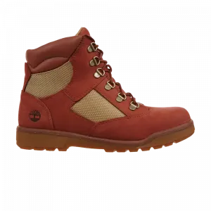 Ботинки подростковые Timberland 6 Inch Field, коричневый / бежевый