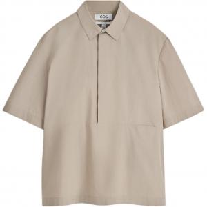 COS Мужская рубашка бежевого цвета Beige