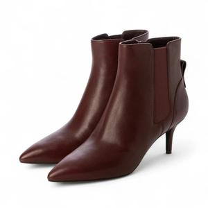 Женские ботинки Cole Haan Go-to-Park из кожи цвета «кровавый камень» с острым носком, модель LION430