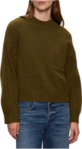 Свитер Sanctuary Women's One Pkt Crew Sweater, Dirty Martini