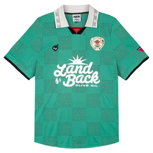 Футболка с коротким рукавом Grimey Nablus Land Back Soccer, зеленый