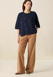 Брюки Sissy-Boy WEITE HIGH WAIST , Braun/Light Brown