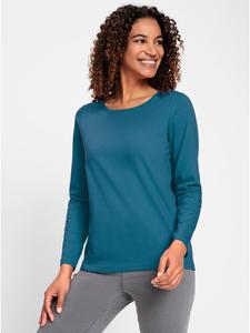 Рубашка с круглым вырезом цвета топаза WITT WEIDEN