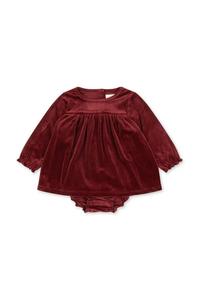 Платье Konges Sløjd для новорожденных JINGLE КОМБИНЕЗОН DRESS GRS, красный