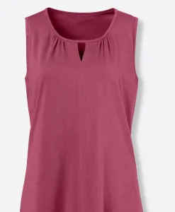 Топ-рубашка Classic Basics, цвет Beere