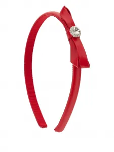 Повязка на голову с бантом Monnalisa, красный