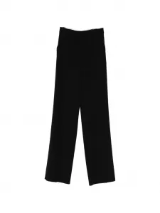 Брюки Verbena с разрезами Max Mara, черный