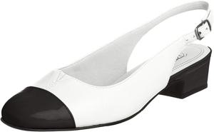 Женские туфли Trotters Dea, белый/черный