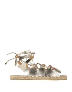 Эспадрильи Ancient Greek Sandals X Castañer Castañer, платиновый
