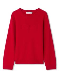 Bonpoint джемпер с тисненым логотипом Garcin, красный