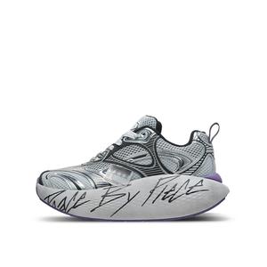 Кроссовки xVESSEL Lifestyle Shoes Unisex Low-top Purple Gray, белый/черный