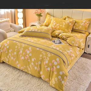 Belle Комплект постельного белья, 4 предмета, 100% хлопок, для кровати 2.2 м, пододеяльник 220x240 см, цвет Vivian Huang