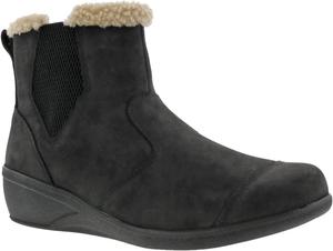 Женские ботильоны Drew Jayla с терапевтическим комфортом на молнии, Black Nubuck
