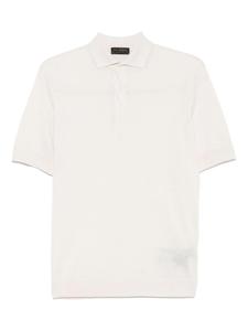 Рубашка поло тонкой вязки Dell'oglio, нейтральный