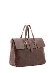 Дорожная сумка Viola Castellani, темно-коричневый