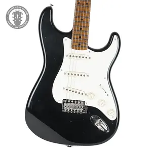 Новая гитара Fender Custom Shop 1956 Thunder Road Stratocaster Journeyman Relic, черная, вес 6 фунтов 9 унций