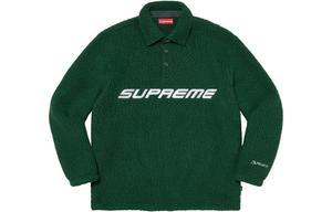 Рубашка поло унисекс Supreme, темно-зеленый