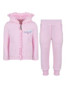 Lapin House спортивный костюм с оборками, розовый
