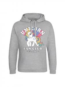Толстовка Unicorn Fan Club Epic Hoodie серого цвета My Little Pony
