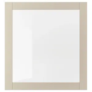 Дверь, светло-серый/бежевый, 60x64 см, SINDVIK IKEA