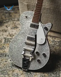 Gretsch G6129T-PE Players Edition Jet - Серебристый блеск с тремоло Bigsby