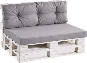 Подушка для поддонов PPF (угловая подушка 60x40 стеганая, серая) POOM