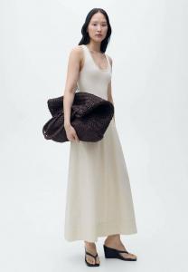 Платье макси VALVI Mango, кремовый