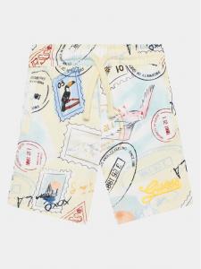 Тканевые шорты стандартного кроя Guess, мультиколор