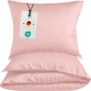 Постельное белье из микрофибры 135x200 см из 100% полиэстера - Однотонный розовый 200x200 см Carpe Sonno