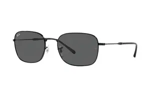 RayBan Солнцезащитные очки с квадратной оправой, Black