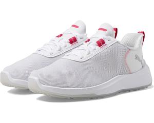 Кроссовки PUMA Golf Fusion Crush Sport Jr, цвет Puma White/Garnet Rose