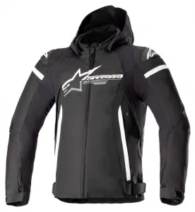 Водонепроницаемая куртка Zaca Alpinestars, черный/белый