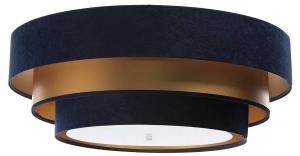 Потолочный светильник BPSKoncept Triniti Elegant, золотой - темно-синий