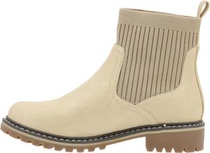 Женские ботильоны Corkys Footwear Cabin Fever - верх с носком, подошва с протектором и каблуком 1 дюйм, удобная и амортизированная стелька для ношения в течение всего дня, Washed Gold Metallic