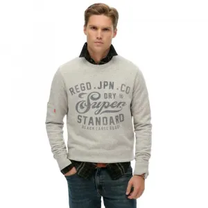 Толстовка Superdry Industrial Relaxed Fit, серый