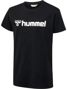 Футболка Hmlgo 2.0 Logo T-Shirt S/S Kids черного цвета Hummel