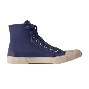 Кроссовки Balenciaga Balenciaga Paris High 'Destroyed - Indigo', синий