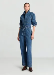Комбинезон с поясом Calliope, Blu Denim Medio